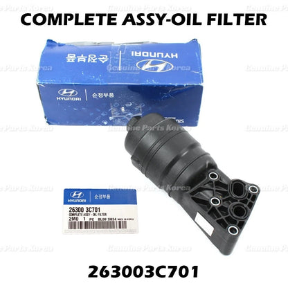 Genuine Engine Oil Filter Housing 263003C701 for Hyundai Genesis Kia K900
