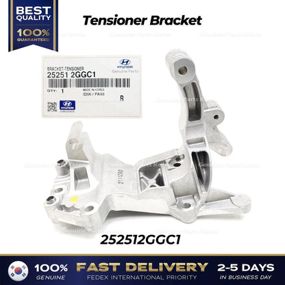 Genuine Tensioner Bracket 252512GGC1 for Hyundai Santa Fe Sonata Kia Optima