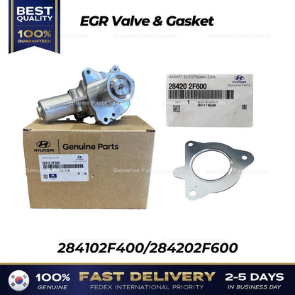 Genuine EGR Valve & Gasket 284102F400 for Hyundai Staria Palisade Kia Sorento