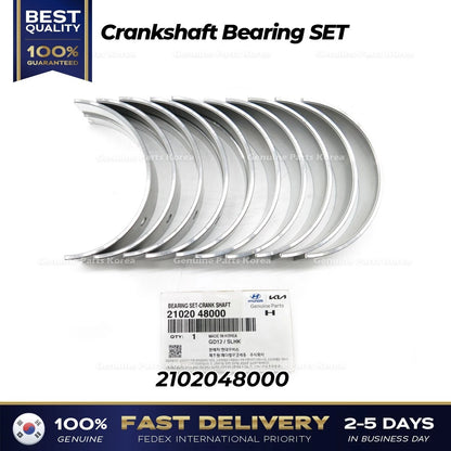 Genuine Crankshaft Bearing SET 2102048000 for Hyundai E Mighty