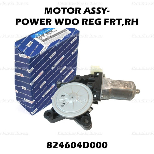 ⭐GENUINE⭐ Power Window Motor Front Right 824604D000 for Hyundai & Kia 2006-2014