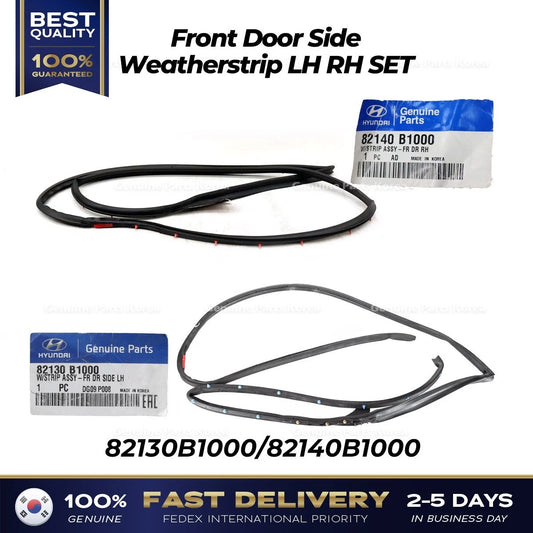 ⭐Genuine⭐ Front Door Side Weatherstrip LH RH SET for Hyundai Genesis G80