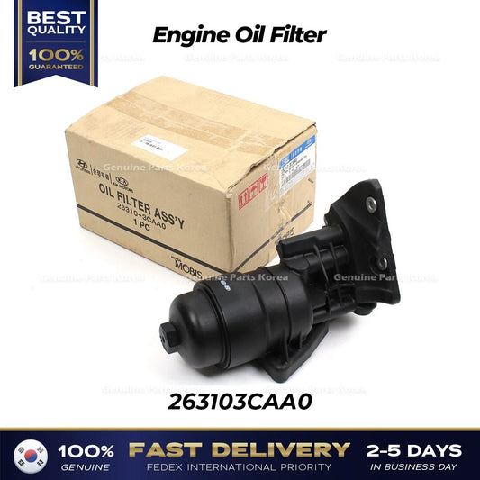 ⭐Genuine⭐ Engine Oil Filter 263103CAA0 for Hyundai Santa Fe Kia Sedona