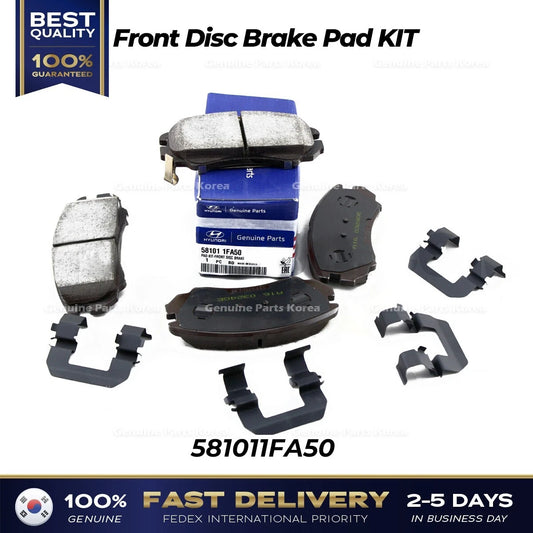 ⭐Genuine⭐ Front Disc Brake Pad KIT 581011FA50 for Kia Sportage