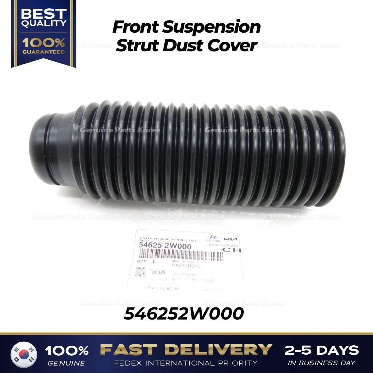 Genuine Front Suspension Strut Dust Cover 546252W000 for Hyundai Santa Fe