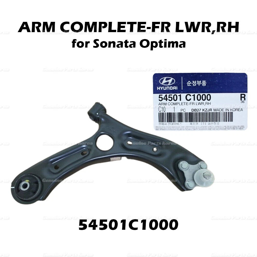 ⭐Genuine⭐ Control Arm LOWER FRONT RH 54501C1000 for Hyundai Sonata Kia Optima