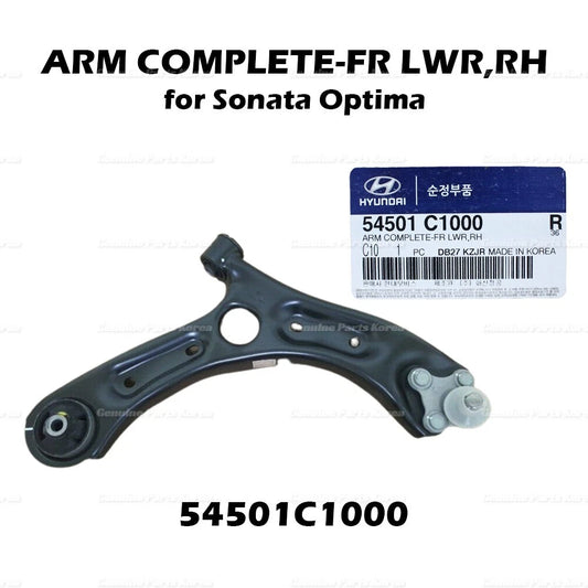 ⭐Genuine⭐ Control Arm LOWER FRONT RH 54501C1000 for Hyundai Sonata Kia Optima