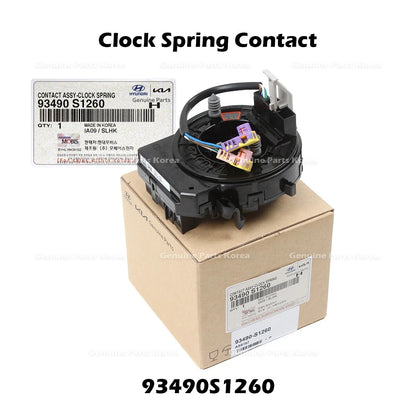 Genuine Clock Spring Contact 93490S1260 for Hyundai Palisade Santa Fe