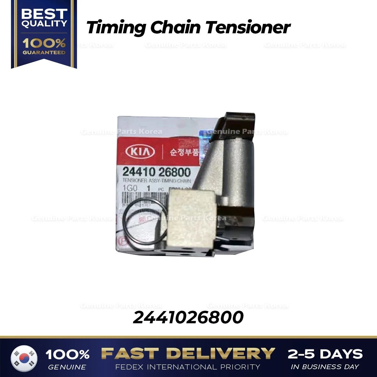 ⭐Genuine⭐ Timing Chain Tensioner 2441026800 for Hyundai Accent Kia Rio