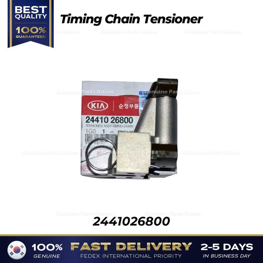 ⭐Genuine⭐ Timing Chain Tensioner 2441026800 for Hyundai Accent Kia Rio