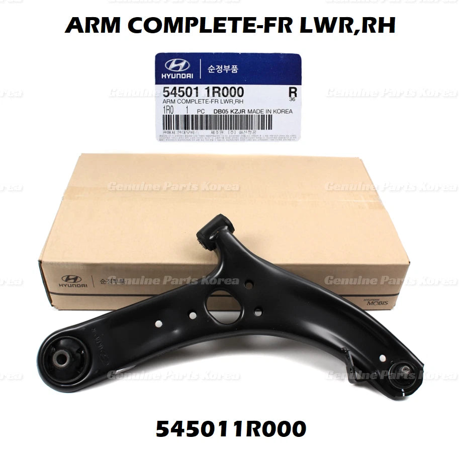 Genuine FRONT LOWER RIGHT Control Arm 545011R000 for Hyundai Accent 1.6L 12-17