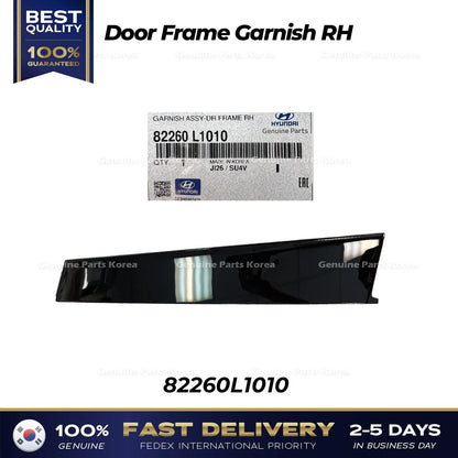 Genuine Door Frame Garnish RH 82260L1010 for Hyundai Sonata