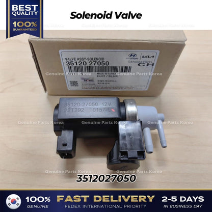Genuine Solenoid Valve 3512027050 for Hyundai Accent Santa Fe