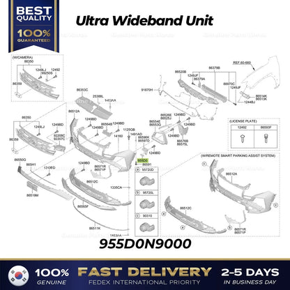 Genuine Ultra Wideband Unit 955D0N9000 for Hyundai Tucson