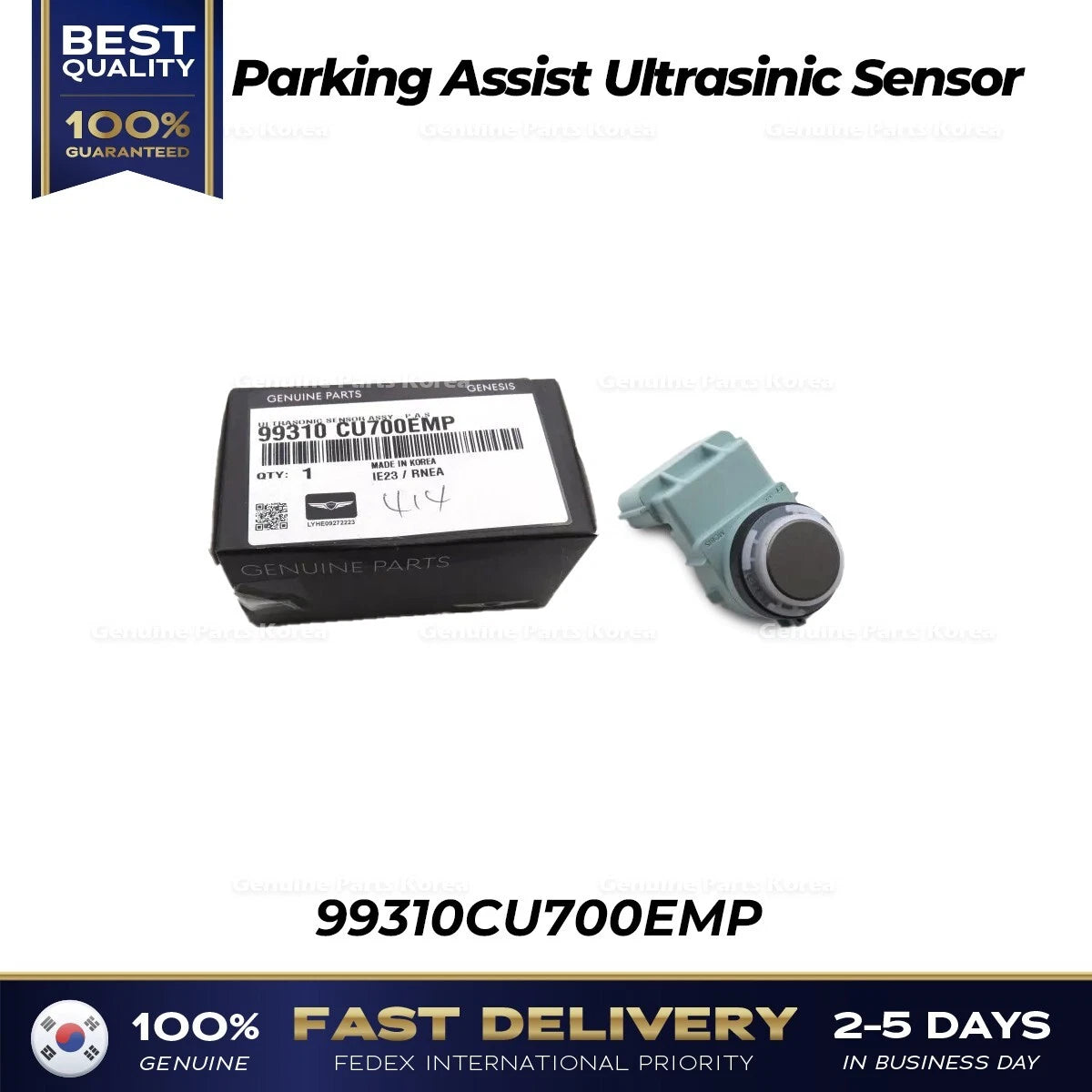 ⭐Genuine⭐ Parking Assist Ultrasinic Sensor 99310CU700EMP for Genesis GV60