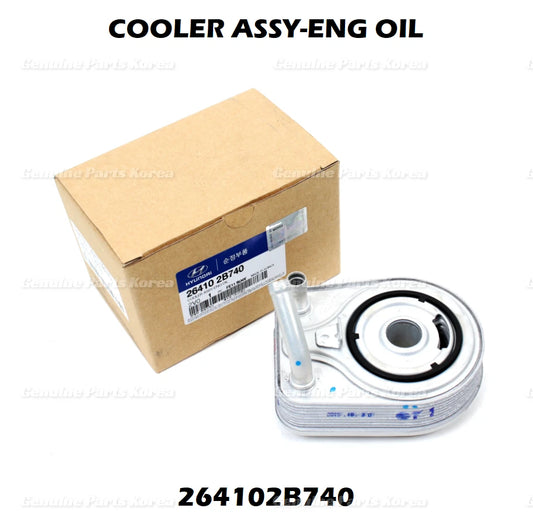 ⭐Genuine⭐ Engine Oil Cooler 264102B740 for Hyundai Kia 1.6L 2014-2022