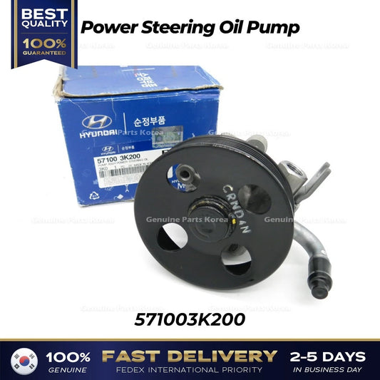 ⭐Genuine⭐ Power Steering Oil Pump 571003K200 for Hyundai Sonata