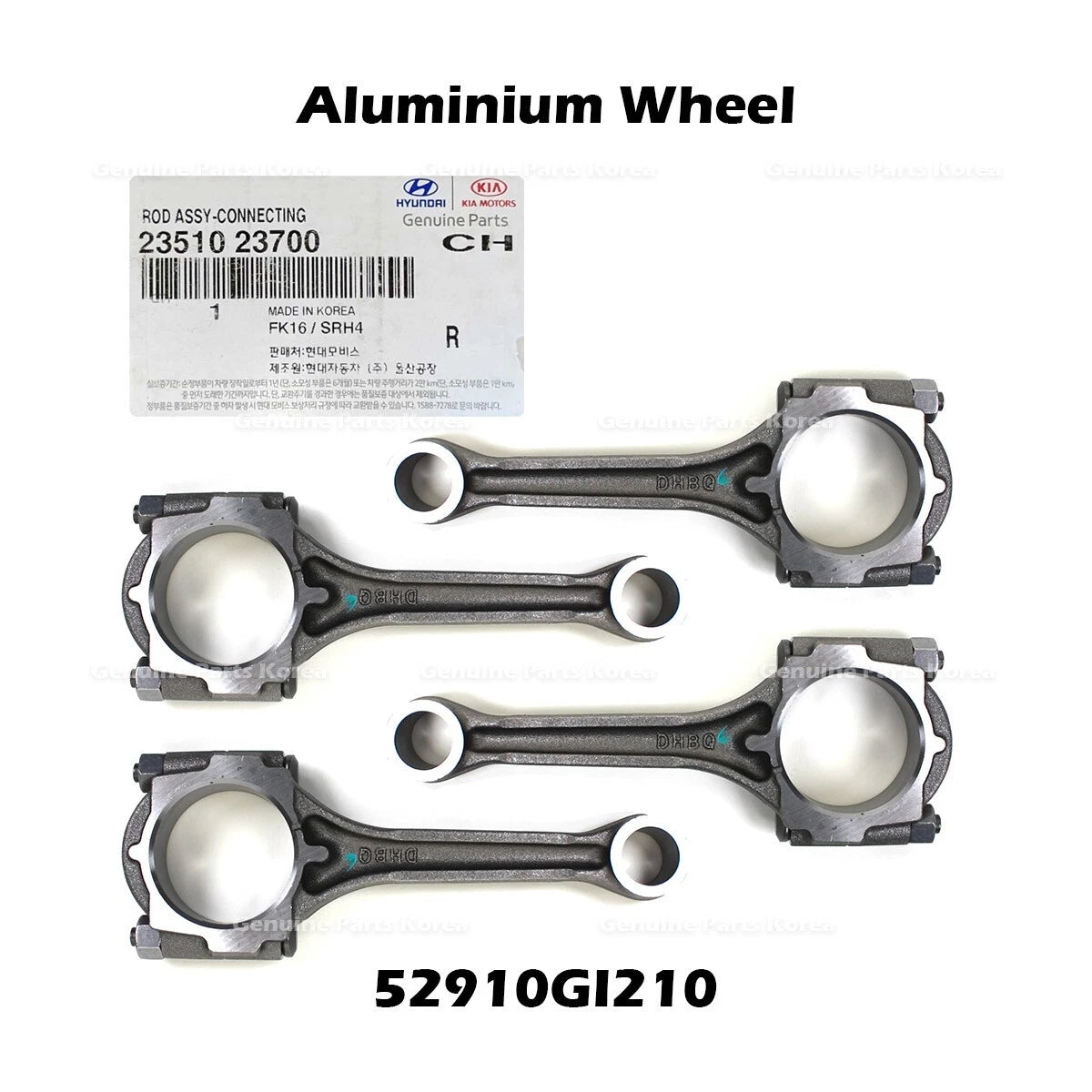 ⭐Genuine⭐ Connecting Rod 4PCS 2351023700 for Hyundai Elantra Kia Spectra