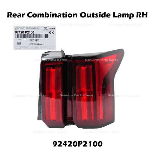 ⭐Genuine⭐ Rear Combination Outside Lamp RH 92420P2100 for Kia Sorento