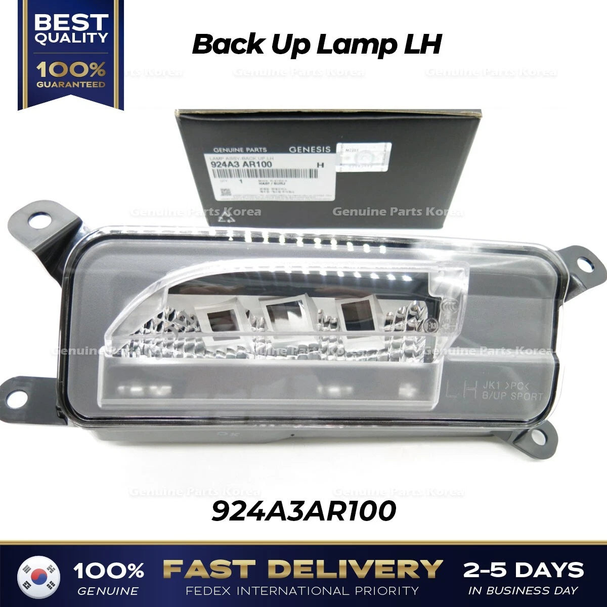 ⭐Genuine⭐ Back Up Lamp LH 924A3AR100 for Hyundai Genesis GV70