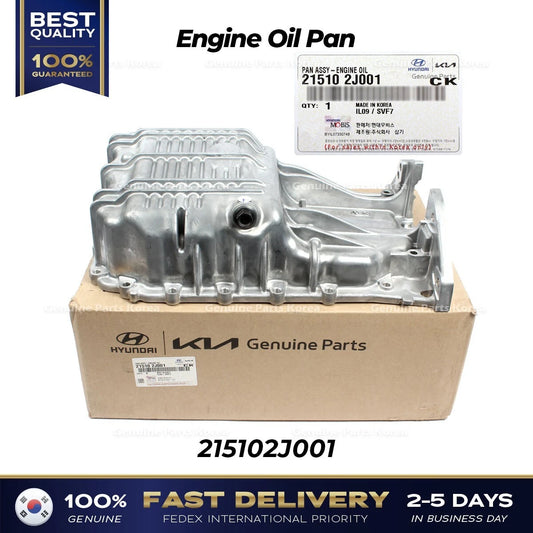 ⭐Genuine⭐ Engine Oil Pan 215102J001 for Hyundai Elantra Kona