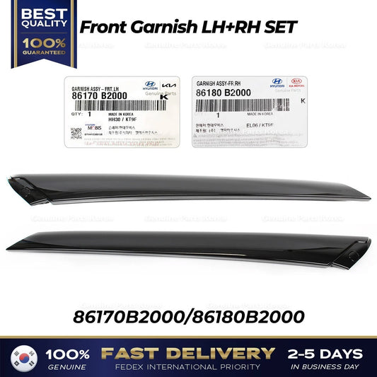 ⭐Genuine⭐ Front Garnish LH RH SET 86170B2000 86180B2000 for Kia Soul