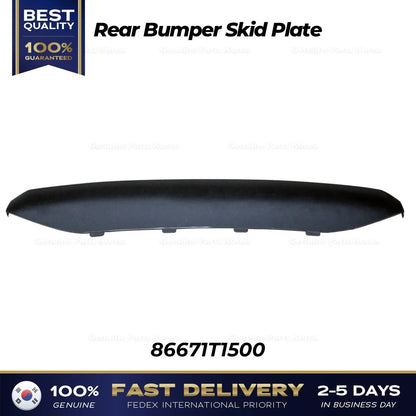 Genuine Rear Bumper Skid Plate 86671T1500 for Hyundai Genesis G80