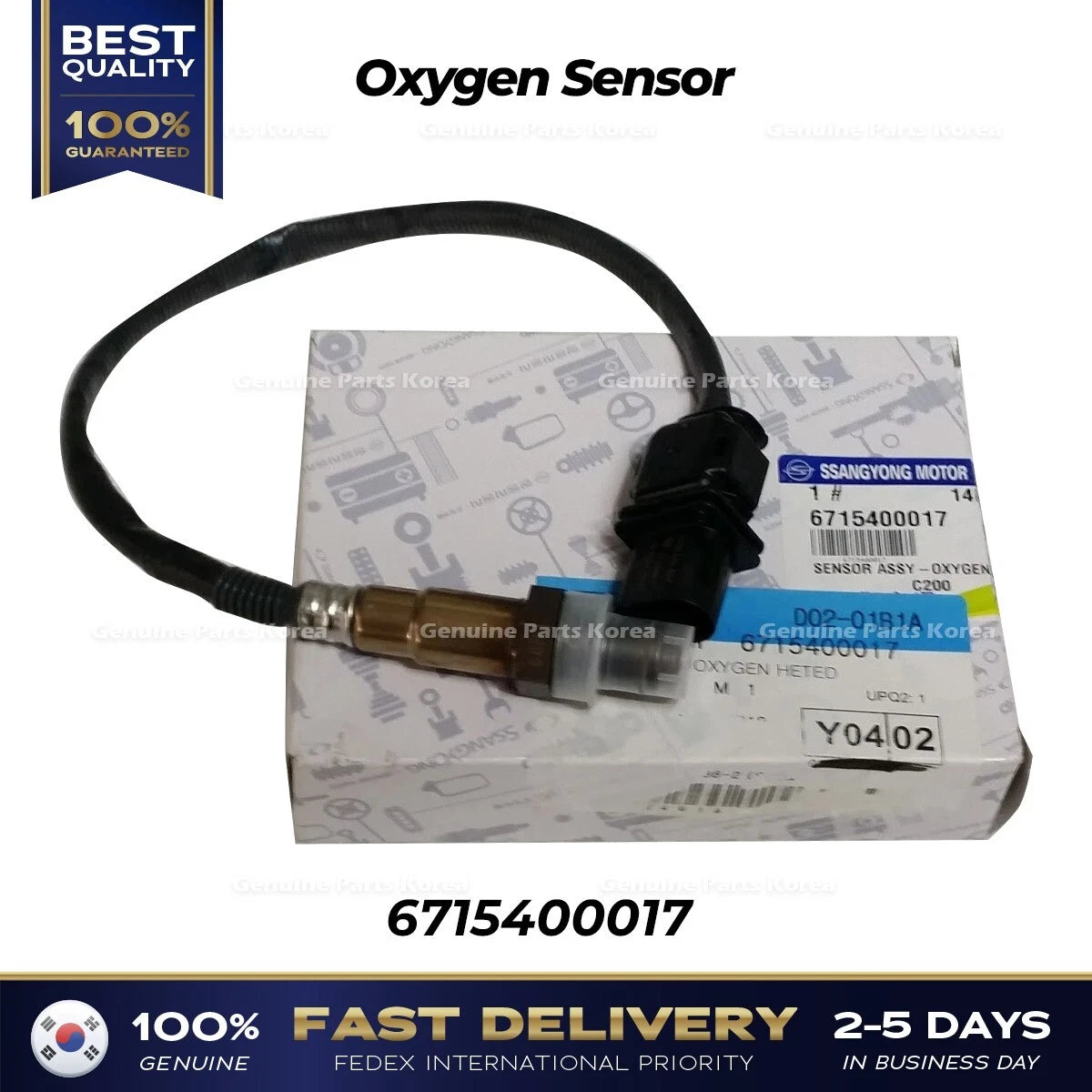 ⭐Genuine⭐ Oxygen Sensor 6715400017 for Ssangyong Korando C
