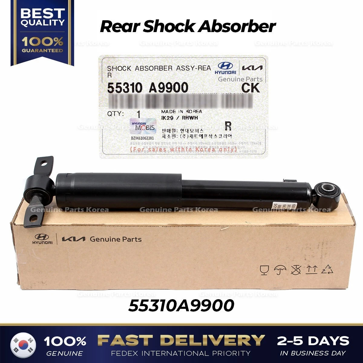 ⭐Genuine⭐ Rear Shock Absorber 55310A9900 for Kia Sedona