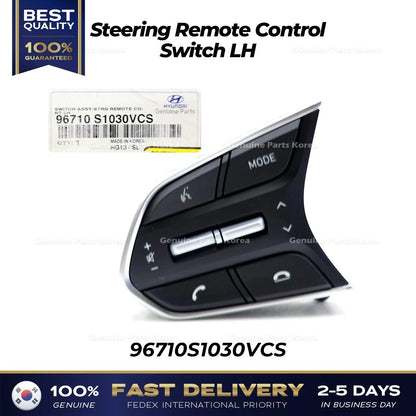 Genuine Steering Remote Control Switch LH 96710S1030VCS for Hyundai Santa Fe