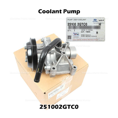 Genuine Coolant Pump 251002GTC0 for Hyundai Elantra N Tucson Kia Sportage