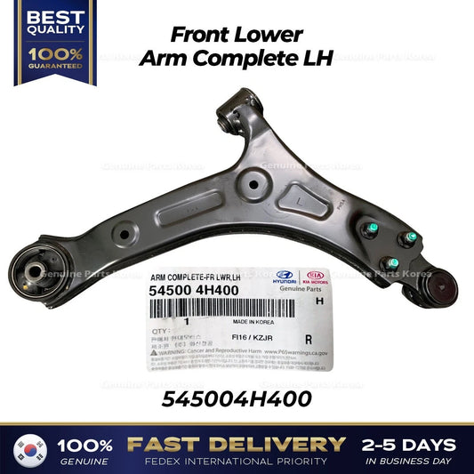 ⭐Genuine⭐ Front Lower Arm Complete LH 545004H400 for Hyundai Grand Starex H1