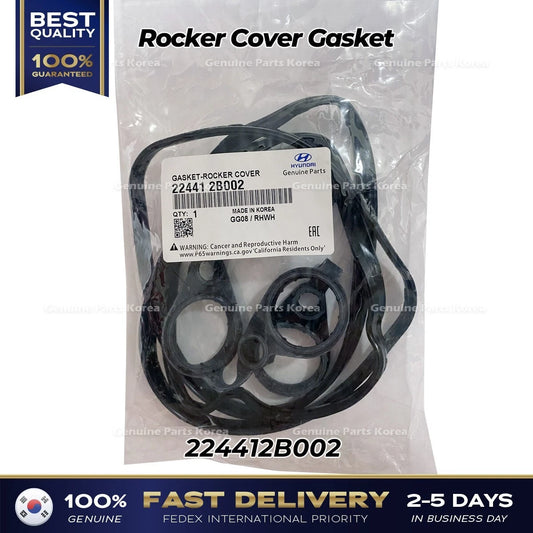 ⭐Genuine⭐ Rocker Cover Gasket 224412B002 for Hyundai Accent Kia Soul