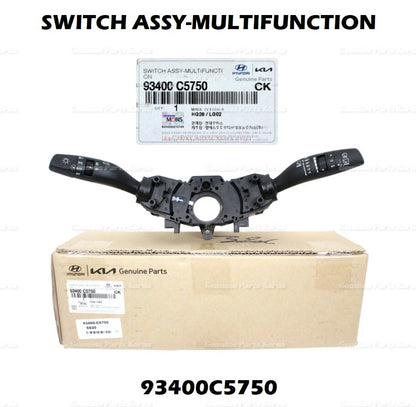 Genuine Column Combo Multi-Function Switch 93400C5750 for Kia Sorento 16-18