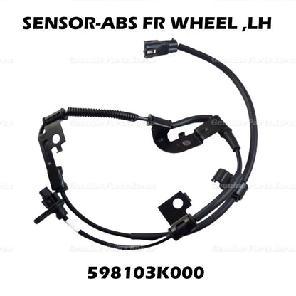 Genuine ABS Speed Sensor Front Left 598103K000 for Hyundai Azera Sonata 05-11