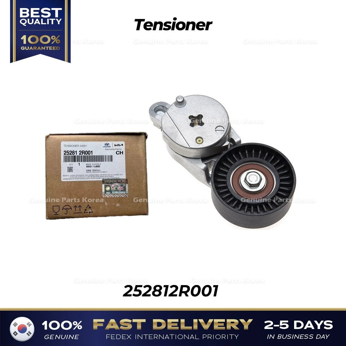 ⭐Genuine⭐ Tensioner 252812R001 for Hyundai Tucson Kia Sorento