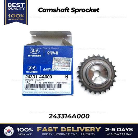 ⭐Genuine⭐ Camshaft Sprocket 243314A000 for Hyundai H1 H100 Kia K2500 Sorento