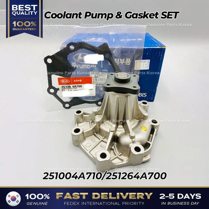 Genuine Coolant Pump & Gasket SET 251004A710 for Hyundai H1