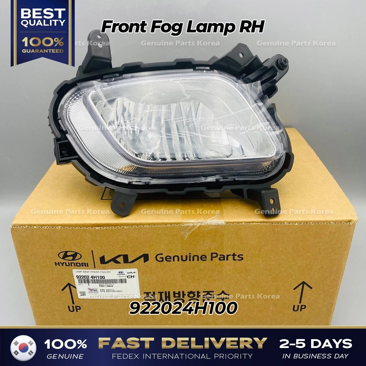 ⭐Genuine⭐ Front Fog Lamp RH 922024H100 for Hyundai H1 Grand Starex
