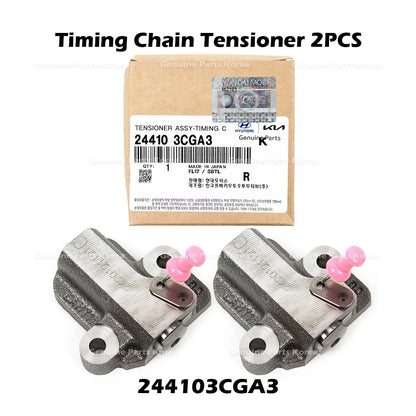 Genuine Timing Chain Tensioner 2PCS 244103CGA3 for Hyundai Kia