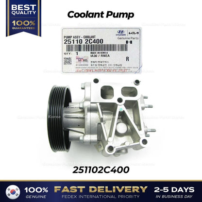Genuine Coolant Pump 251102C400 for Hyundai Genesis Coupe