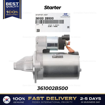 Genuine Starter 361002B500 for Hyundai Veloster