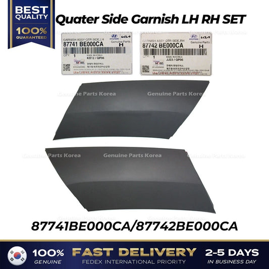 ⭐Genuine⭐ Quater Side Garnish LH RH SET for Hyundai Kona