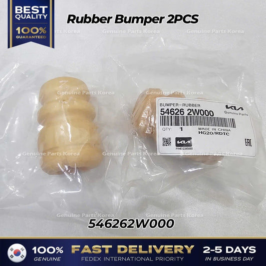 ⭐Genuine⭐ Rubber Bumper 2PCS 546262W000 for Hyundai Santa Fe