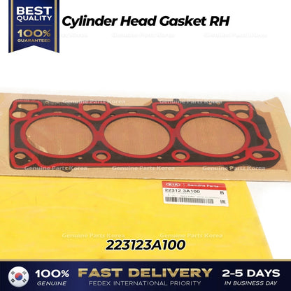 Genuine Cylinder Head Gasket RH 223123A100 for Hyundai Veracruz Kia Borrego
