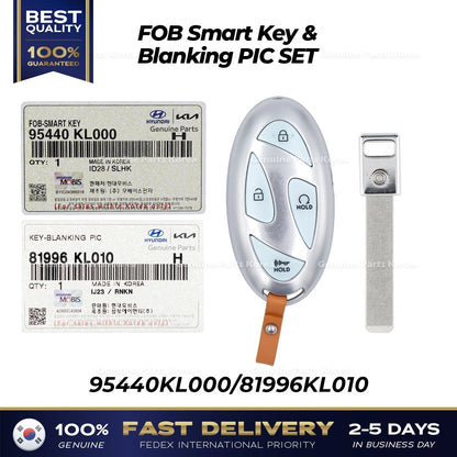 Genuine FOB Smart Key & Blanking PIC SET 95440KL000 for Hyundai Ioniq 6