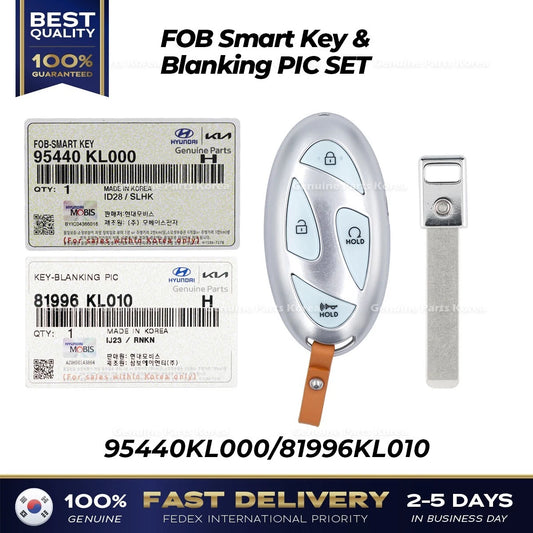 ⭐Genuine⭐ FOB Smart Key & Blanking PIC SET 95440KL000 for Hyundai Ioniq 6