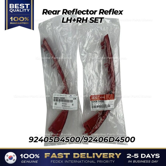⭐Genuine⭐ Rear Reflector Reflex LH RH SET 92405D4500 92406D4500 for Kia Optima
