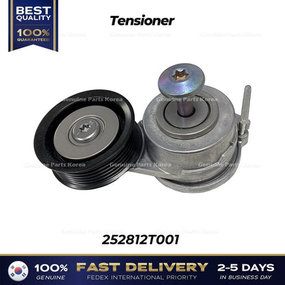 Genuine Tensioner 252812T001 for Hyundai Genesis G80 Sonata Kia Stinger