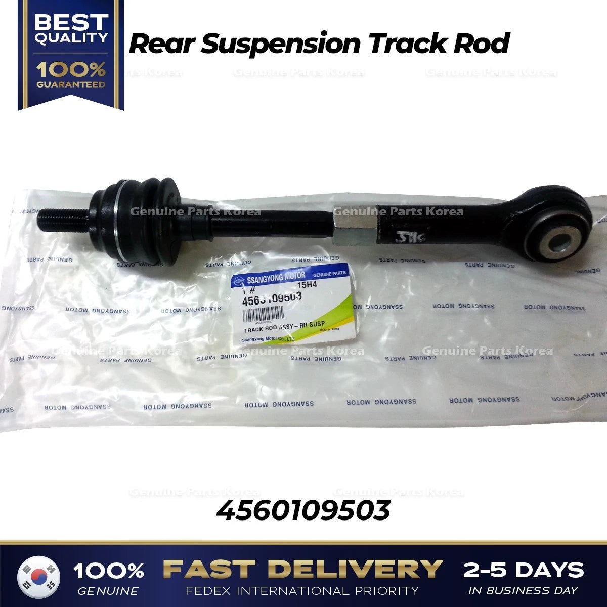 ⭐Genuine⭐ Rear Suspension Track Rod 4560109503 for Ssangyong Rexton Kyron